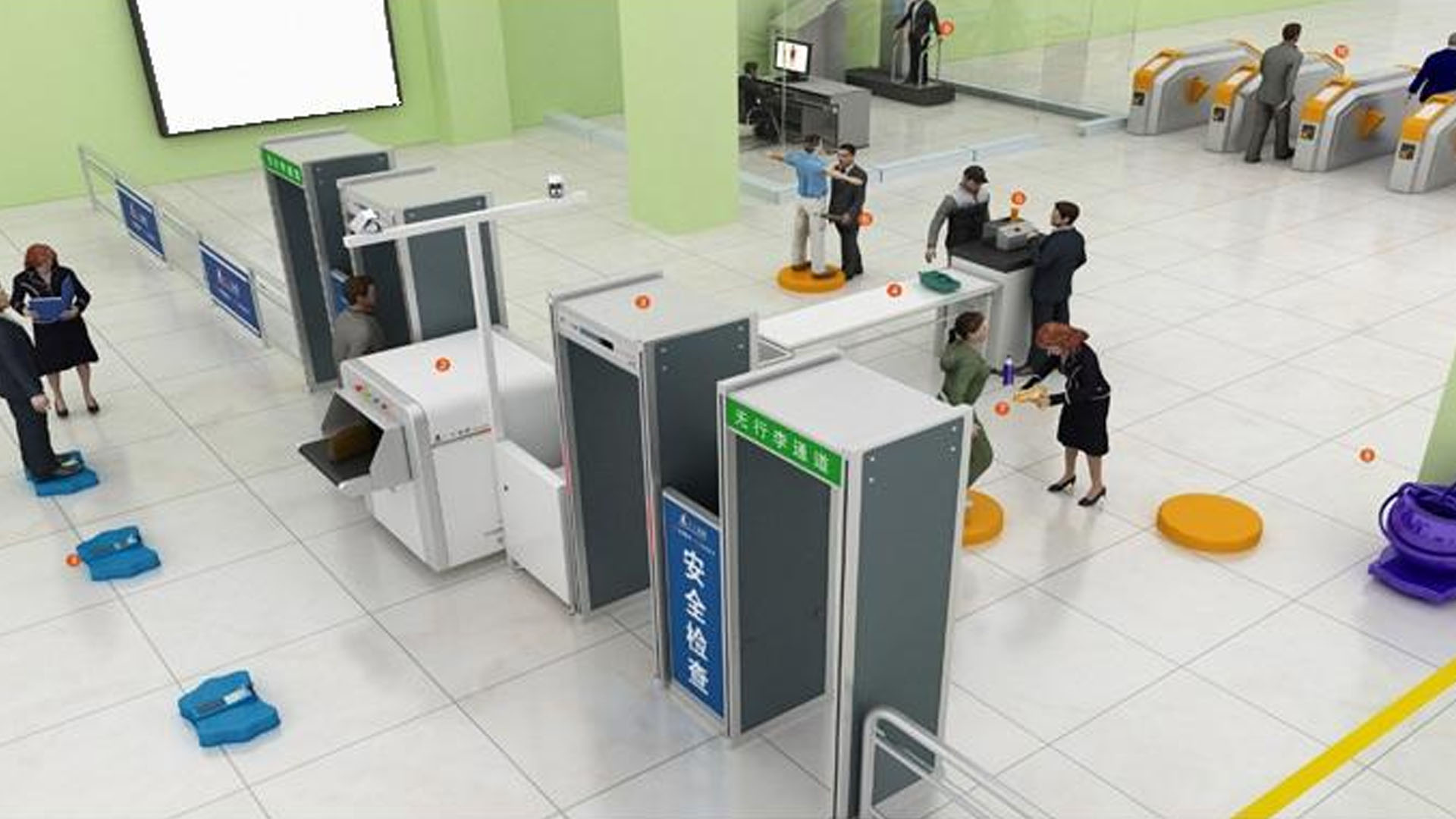 過手機安檢門是否會影響身體健康？